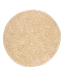 Tappeto rotondo a pelo lungo - Posh Velours Crema - overzicht