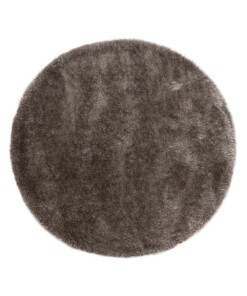 Tappeto rotondo a pelo lungo - Posh Velours Grigio - overzicht