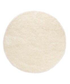 Tappeto rotondo a pelo lungo - Posh Velours Bianco - overzicht