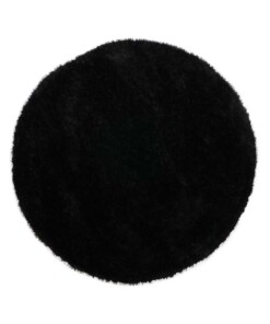 Tappeto rotondo a pelo lungo - Posh Velours Nero - overzicht
