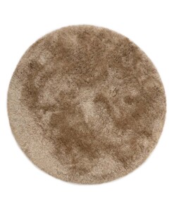 Tappeto rotondo Shaggy - Meadow Beige - overzicht