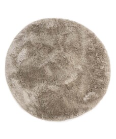 Tappeto rotondo Shaggy - Meadow Grigio - overzicht, thumbnail