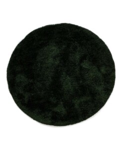 Tappeto rotondo Shaggy - Meadow Verde Smeraldo - overzicht