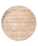 Tappeto rotondo in viscosa - Pearl Beige - overzicht, thumbnail