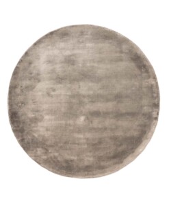 Tappeto rotondo in viscosa - Pearl Argento - overzicht