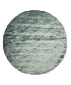 Tappeto rotondo in viscosa - Pearl Petrolio - overzicht, thumbnail