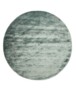 Tappeto rotondo in viscosa - Pearl Petrolio - overzicht, thumbnail