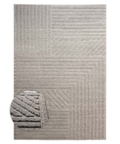 Tappeto stile scandinavo - Arc Edge Grigio chiaro - overzicht