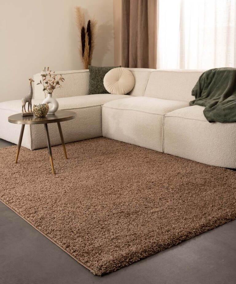 Tappeto Shaggy Pelo Lungo 3 Pezzi - Set Passatoia E Scendiletto Rosso - Polipropilene 100% - 80x150 Cm + 80x250 Cm - Adatto A Riscaldamento