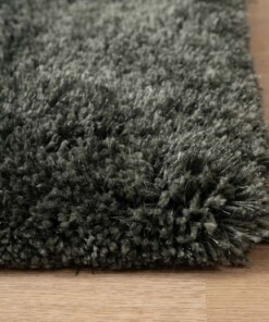 Tappeto Shaggy - Meadow Blu - close up, thumbnail