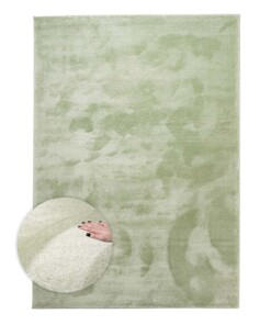Tappeto in velluto - Flair Verde menta - overzicht