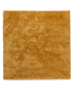 Tappeto quadrato a pelo lungo - Posh Velours Oro - overzicht