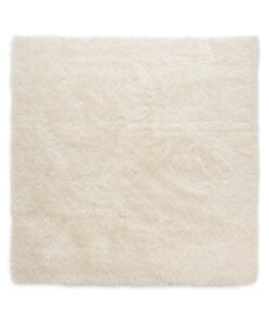 Tappeto quadrato a pelo lungo - Posh Velours Bianco - overzicht