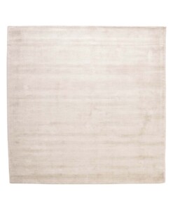 Tappeto quadrato in viscosa - Glamour Crema - overzicht