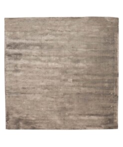 Tappeto quadrato in viscosa - Pearl Argento - overzicht