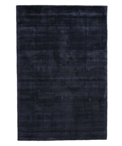 Tappeto in viscosa - Glamour Blu marino - overzicht