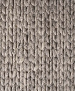 Tappeto in lana - Hyssing Grigio chiaro - close up