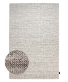 Tappeto in lana - Hyssing Grigio chiaro - overzicht, thumbnail