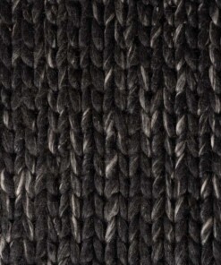 Tappeto in lana - Hyssing Nero - close up