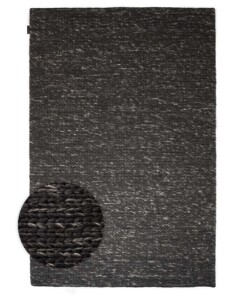 Tappeto in lana - Hyssing Nero - overzicht