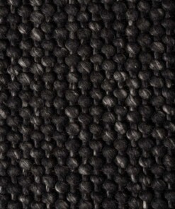 Tappeto in lana - Løkke Nero - close up