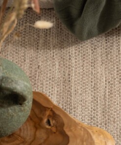 Tappeto rotondo in lana Ulstein - Nature - close up, thumbnail