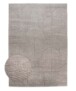 Passatoia scandinava - Contour Bend grigio - overzicht, thumbnail