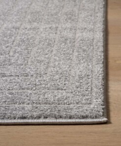 Tappeto stile scandinavo - Contour Edge Grigio - close up