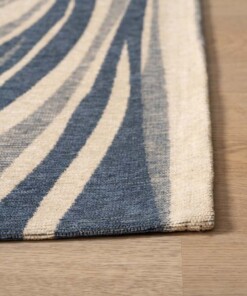 Tappeto effetto marmo - Weave Marble Grigio/Blu - close up, thumbnail