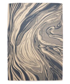 Tappeto effetto marmo - Weave Marble Grigio/Blu - overzicht, thumbnail