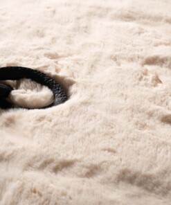 Tappeto rotondo soffice a pelo lungo - Comfy Deluxe Crema Tappeto rotondo soffice a pelo lungo - Comfy Deluxe Crema