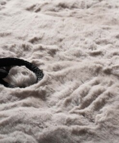 Tappeto soffice a pelo lungo - Comfy Deluxe Grigio chiaro Tappeto soffice a pelo lungo - Comfy Deluxe Grigio chiaro