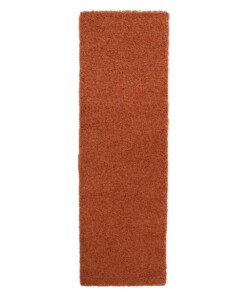 Passatoia a pelo lungo Shaggy Trend - Terracotta - overzicht