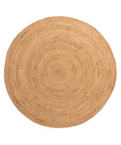 Tappeto rotondo in juta Boho &me - Naturale - overzicht