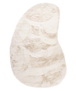 Tappeto soffice Forma naturale - Comfy Plus Bianco