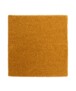 Tappeto quadrato a pelo lungo Shaggy Trend - Giallo senape - overzicht, thumbnail