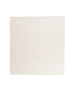 Tappeto quadrato a pelo lungo Shaggy Trend - Bianco - overzicht