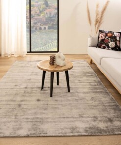 Tappeto in viscosa - Glamour Argento - sfeer, thumbnail
