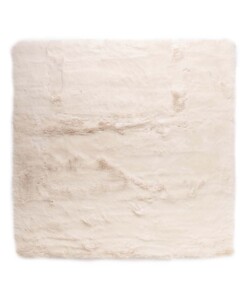 Tappeto soffice quadrato a pelo lungo - Comfy Deluxe Crema