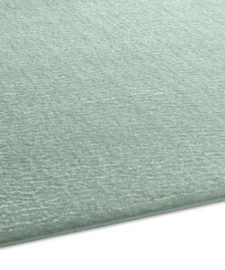 Tappeto morbido - Lior verde menta (lavabile a 30°C) - close up