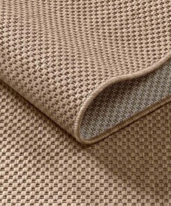 Tappeto da balcone - Elara beige - close up, thumbnail