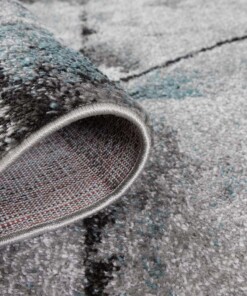 Tappeto astratto - Arlo blu - close up, thumbnail Tappeto astratto - Arlo blu - close up, thumbnail