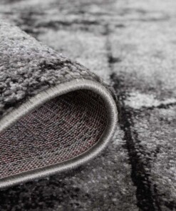 Tappeto astratto - Arlo grigio - close up, thumbnail