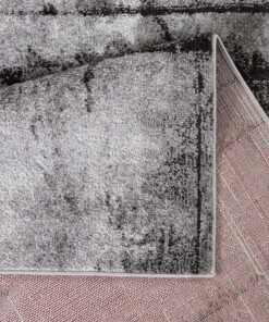 Tappeto astratto - Arlo grigio - close up, thumbnail