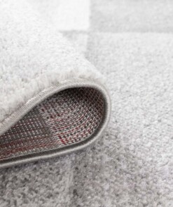 Tappeto moderno - Cleo grigio/blu - close up, thumbnail