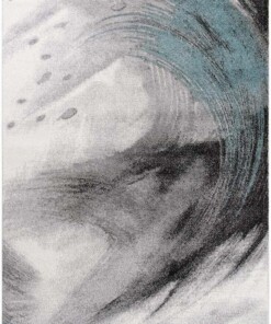 Tappeto moderno - Axis blu - overzicht