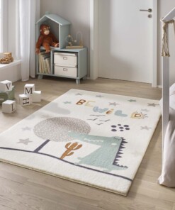 Tappeto bambini dinosauri - Animigo No.1 crema/multi - sfeer