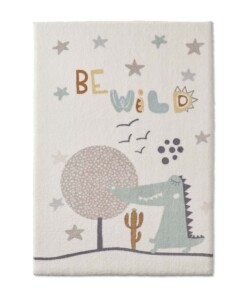 Tappeto bambini dinosauri - Animigo No.1 crema/multi - overzicht