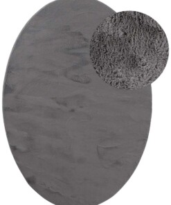 Tappeto ovale - Svea grigio