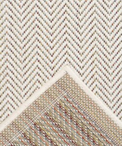 Tappeto da esterno - Evia crema - close up, thumbnail